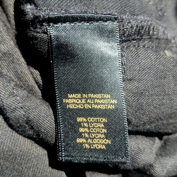 Frye Addie Classic Mid Rise Fitted Skinny Jeans Black Ember Size 25 - Picture 10 of 16